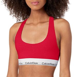 calvin klein women’s modern cotton bralette, empower, l