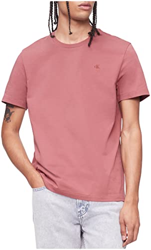 Calvin Klein Men's Relaxed Fit Crewneck T-Shirt, Apple Butter, Large