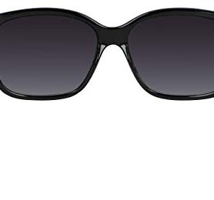 Calvin Klein Women's CK20518S Rectangular Sunglasses, Black, 60/15/135