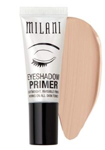 milani eyeshadow primer | primer face makeup eye shadow primer base | makeup primer for face | vegan, cruelty-free, made for long-lasting wear | use with eye shadow palettes (0.3 fl. oz.)