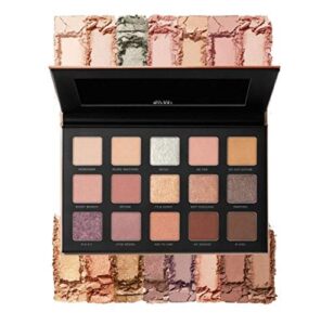 milani gilded nude hyper pigmented eyeshadow palette – 15 natural looking makeup eyeshadow colors for your everyday look