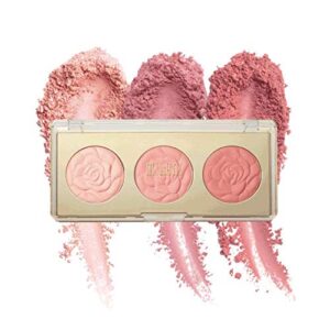milani rose powder blush palette – floral fantasy