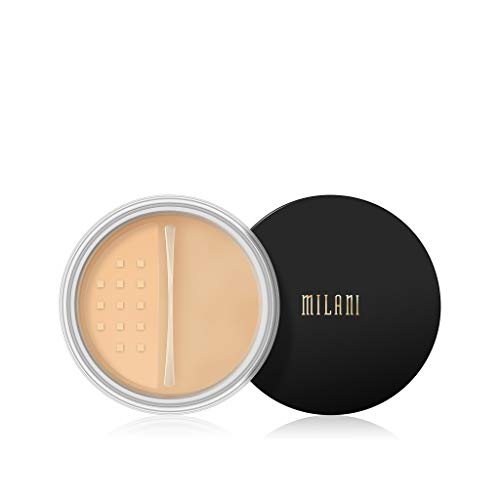 Milani Make It Last Setting Powder - Translucent Banana (0.12 Ounce) Cruelty-Free Mattifying Face Powder that Sets Makeup for Long-Lasting Wear