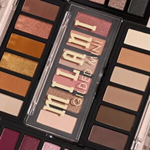 Milani Gilded Mini Eyeshadow Palette with 6 Matte & Shimmer Hues - It's All Rosé