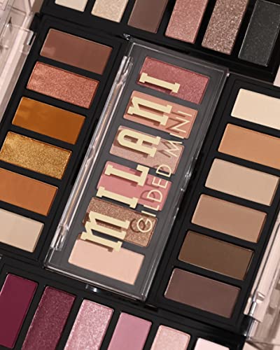 Milani Gilded Mini Eyeshadow Palette with 6 Matte & Shimmer Hues - It's All Rosé