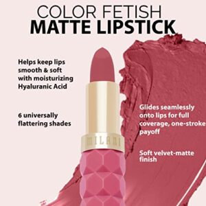 Milani Color Fetish Matte Lipstick (Fleur)