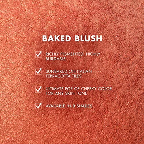 Milani Baked Blush - Luminoso (0.12 Ounce) Cruelty-Free Powder Blush - Shape, Contour & Highlight Face for a Shimmery or Matte Finish