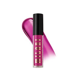 milani ludicrous lip gloss – give lips a moisturizing glossy 3d shine – (powder suit)