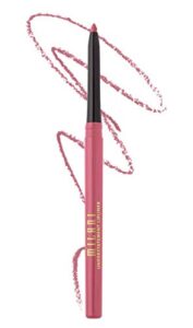 milani understatement lipliner pencil – highly pigmented retractable soft lip liner pencil, easy to use lip makeup