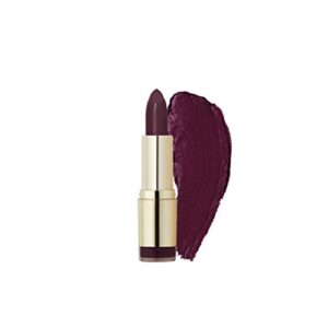 milani color statement lipstick – black cherry, cruelty-free nourishing lip stick in vibrant shades, red lipstick, 0.14 ounce