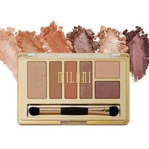 milani everyday eyes eyeshadow palette – earthy elements (0.21 ounce) 6 cruelty-free matte or metallic eyeshadow colors to contour & highlight