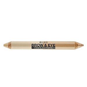 milani brow and eye highlighter – beige glow, 0.17 ounce