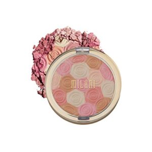 milani illuminating face powder – beauty’s touch (0.35 ounce) cruelty-free highlighter, blush & bronzer in one compact to shape, contour & highlight