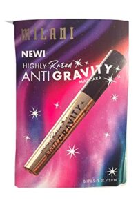 milani antigravity extreme volume, length and lift black mascara mini .17 oz