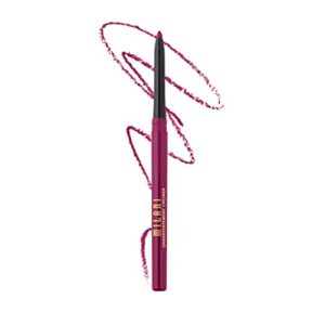 milani understatement lipliner pencil – highly pigmented retractable soft lip liner pencil, easy to use lip makeup