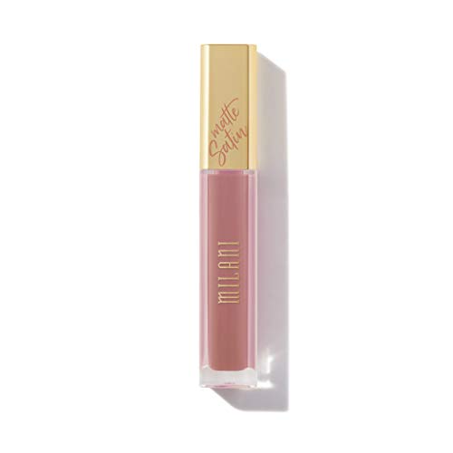 Milani Amore Satin Matte Lip Crème - Fancy (0.22 Fl. Oz.) Cruelty-Free Nourishing Lip Gloss with a Soft, Full Matte Finish