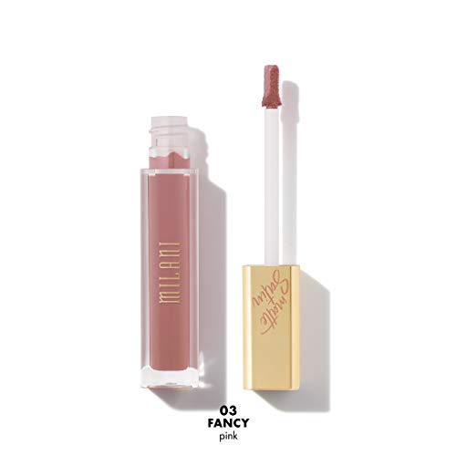 Milani Amore Satin Matte Lip Crème - Fancy (0.22 Fl. Oz.) Cruelty-Free Nourishing Lip Gloss with a Soft, Full Matte Finish