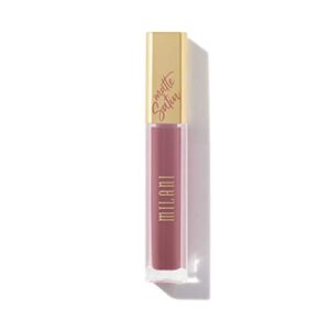 milani amore satin matte lip crème – plush (0.22 fl. oz.) cruelty-free nourishing lip gloss with a soft, full matte finish