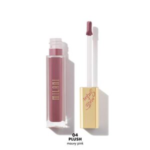 Milani Amore Satin Matte Lip Crème - Plush (0.22 Fl. Oz.) Cruelty-Free Nourishing Lip Gloss with a Soft, Full Matte Finish