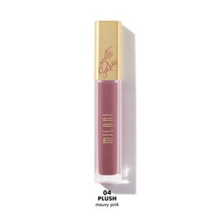 Milani Amore Satin Matte Lip Crème - Plush (0.22 Fl. Oz.) Cruelty-Free Nourishing Lip Gloss with a Soft, Full Matte Finish