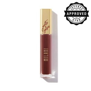 Milani Amore Satin Matte Lip Crème - Elegant (0.22 Fl. Oz.) Cruelty-Free Nourishing Lip Gloss with a Soft, Full Matte Finish