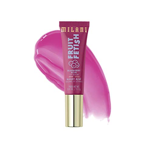 Milani Fruit Fetish Lip Balm - Lip Moisturizer, Deeply Hydrates and Seals in Moisture, Nourishing Lip Care, Available in 6 Fruity Flavors