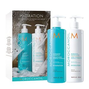 moroccanoil hydrating shampoo & conditioner half-liter set
