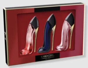 carolina herrera good girl gift set 3 high heels