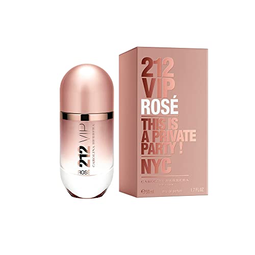 Carolina Herrera 212 Vip Rose Eau de Parfum Spray for Women, 1.7 Ounce