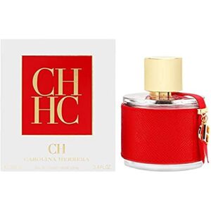 Carolina Herrera Ch Fragrance For Women - Fresh Floral Amber Scent - Top Notes Of Bergamot, Orange, Grapefruit And Juicy Melon - Floral Heart Notes - Ends With Tasty Base Notes - Edt Spray - 3.4 Oz