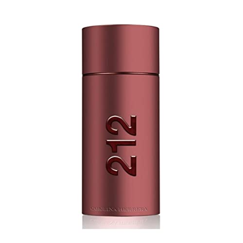 Carolina Herrera 212 Sexy Men Fragrance For Men - Magnetic, Fresh And Seductive - Notes Of Vanilla, Guaiac Wood, Sandalwood, Amber And Musk - Sensual, Amber Fougere Fragrance - Edt Spray - 3.4 Oz