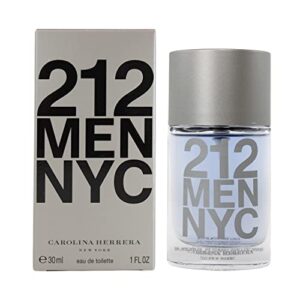 212 nyc for men/carolina herrera edt spray 1.0 oz (30 ml) (m)