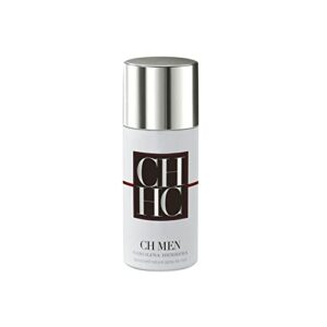 carolina herrera ch fragrance for men – exotic but classy spicy scent – top notes of bergamot and grapefruit skin – blended with woody notes, jasmine and violet – deodorant spray – 5 oz
