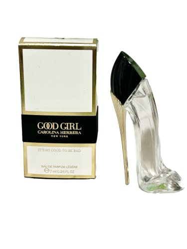 Carolina Herrera Good Girl Its So Good To Be Bad Eau De Parfum Legere Splash Mini Women Perfume 7 ml / 0.24 FL Oz (travel size Mini pack of 1)