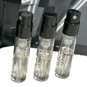 Lot of 3 Carolina Herrera Bad Boy Sample Trial Size Spray Mini Vials 1.5ml 0.05 fl oz