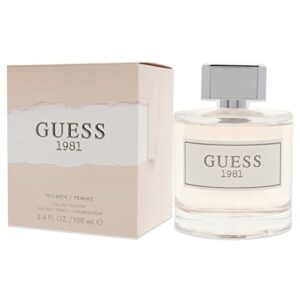 Guess 1981 Eau De Toilette Perfume Spray for Women, 3.4 Fl. Oz.