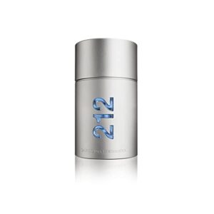 carolina herrera 212 men fragrance for men – timeless scent – warm sandalwood – fresh notes – beautifully bright fragrance – energetic green with sensual peppery spices – edt spray – 1.7 oz