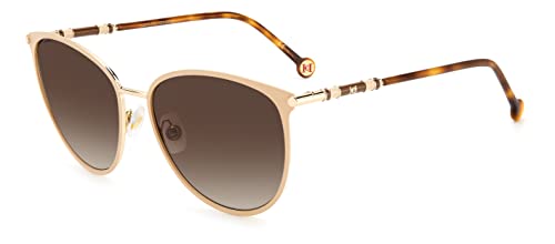 Carolina Herrera Brown Gradient Butterfly Ladies Sunglasses CH 0029/S 0BKU/HA 60