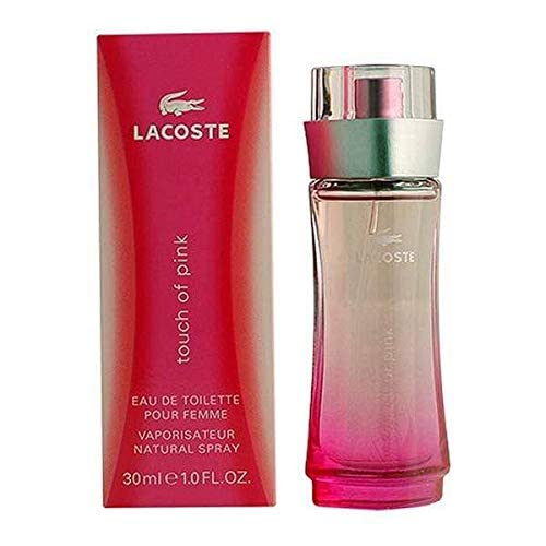 Lacoste Touch of Pink Eau de Toilette for Women, 3.0 Fl Oz