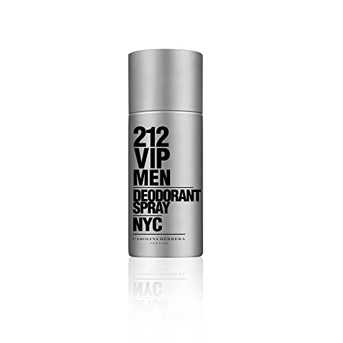 Carolina Herrera 212 VIP Deodorant Spray for Men, 5 Ounce