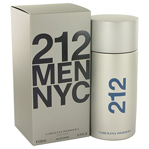 212 by Carolina Herrera Men's Eau De Toilette Spray 6.8 oz - 100% Authentic