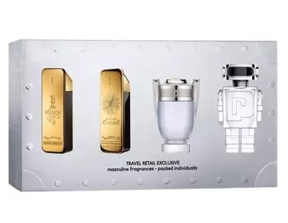 Paco Rabanne Mens Travel Size Perfume Gift Set