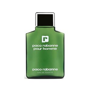 paco rabanne pour homme by paco rabanne for men – classic cologne spray for him – clean, sexy designer fragrance infused with lavender and sage notes – sleek, trendy bottle design – 6.7 oz edt spray
