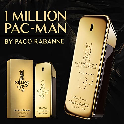 1 Million By Paco Rabanne For Men's Eau De Toilette TESTER 3.4 fl oz 100 ml