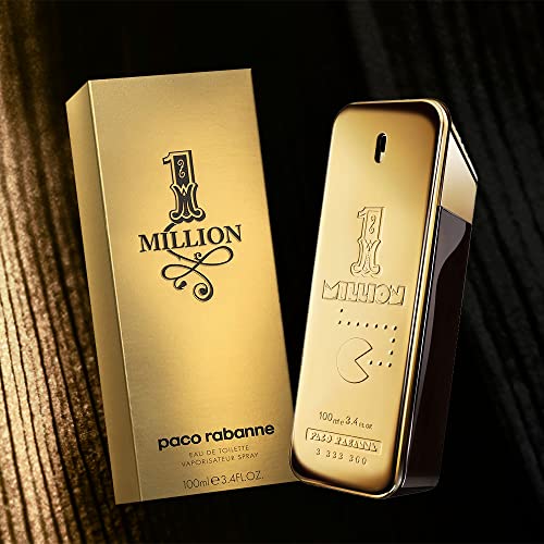 1 Million By Paco Rabanne For Men's Eau De Toilette TESTER 3.4 fl oz 100 ml