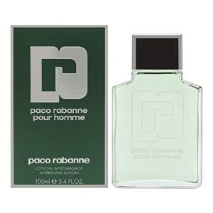 paco rabanne by paco rabanne for men. aftershave lotion 3.4 ounces