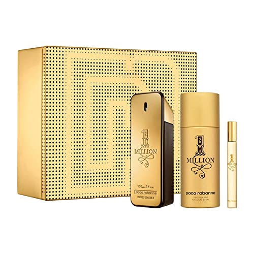 Men's Perfume Set 1 Million Paco Rabanne (3 pcs)