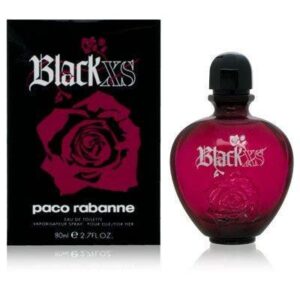 black xs by paco rabanne for women 2.7 oz eau de toilette spray