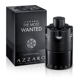 azzaro the most wanted eau de parfum intense – cologne for men – fougère, ambery & spicy fragrance, 3.3 fl oz
