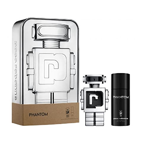 Phantom By Paco Rabanne Men's 2-Pc Eau De Toilette Gift Set (3.4 oz)